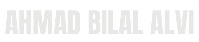 Ahmad Bilal Alvi